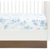 imageDelta Children 100 Organic Jersey Cotton Baby Receiving Blankets for Girls and Boys  30x40 Inches  GOTS Certified Pack of 2 Sea LifeBlue Botanicals