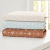 imageDelta Children 100 Organic Jersey Cotton Baby Receiving Blankets for Girls and Boys  30x40 Inches  GOTS Certified Pack of 2 Sea LifeNeutral Boho