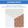 imageDelta Children 100 Organic Jersey Cotton Baby Receiving Blankets for Girls and Boys  30x40 Inches  GOTS Certified Pack of 2 Sea LifeNeutral Boho