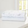 imageDelta Children 100 Organic Jersey Cotton Baby Receiving Blankets for Girls and Boys  30x40 Inches  GOTS Certified Pack of 2 Sea LifeSea Life