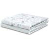 imageDelta Children 100 Organic Jersey Cotton Baby Receiving Blankets for Girls and Boys  30x40 Inches  GOTS Certified Pack of 2 Sea LifeSea Life