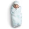 imageDelta Children 100 Organic Jersey Cotton Baby Receiving Blankets for Girls and Boys  30x40 Inches  GOTS Certified Pack of 2 Sea LifeSea Life
