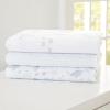 imageDelta Children 100 Organic Jersey Cotton Baby Receiving Blankets for Girls and Boys  30x40 Inches  GOTS Certified Pack of 2 Sea LifeSea Life