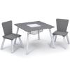 imageDelta Children 4Piece Toddler Playroom Set GreyWhite