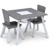 imageDelta Children 4Piece Toddler Playroom Set GreyWhite