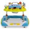 imageDelta Children 4in1 Discover ampamp Play Musical Walker  Features 360 Degree Swivel Seat Rocker and Walker Mode SteptoPlay Music MachineWashable Seat BlueGreenBlueGreen