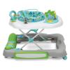imageDelta Children 4in1 Discover ampamp Play Musical Walker  Features 360 Degree Swivel Seat Rocker and Walker Mode SteptoPlay Music MachineWashable Seat BlueGreenBubbly