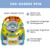 imageDelta Children 4in1 Discover ampamp Play Musical Walker  Features 360 Degree Swivel Seat Rocker and Walker Mode SteptoPlay Music MachineWashable Seat BlueGreenBlueGreen