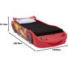 imageDelta Children Cars Lightning Mcqueen Twin Bed DisneyPixar CarsBed