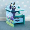 imageDelta Children Chair Desk with Storage Bin  Ideal for Arts ampamp Crafts Snack Time Homeschooling Homework Reading ampamp More Nick Jr PAW Patrol with Cup HoldersArm Rest Engineered WoodBluey