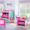 imageDelta Children Chair Desk with Storage Bin Trolls World TourPink