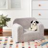 imageDelta Children Cozee Sherpa Chair CreamGrey
