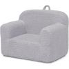 imageDelta Children Cozee Sherpa Chair CreamGrey