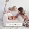 imageDelta Children Cozee Sherpa Chair CreamGrey