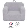 imageDelta Children Cozee Sherpa Chair CreamGrey