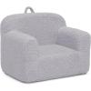 imageDelta Children Cozee Sherpa Chair CreamGrey