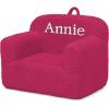 imageDelta Children Cozee Sherpa Chair CreamHot Pink