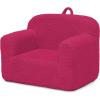 imageDelta Children Cozee Sherpa Chair CreamHot Pink
