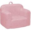 imageDelta Children Cozee Sherpa Chair CreamPink