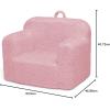 imageDelta Children Cozee Sherpa Chair CreamPink