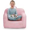 imageDelta Children Cozee Sherpa Chair CreamPink