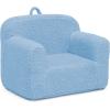 imageDelta Children Cozee Sherpa Chair CreamPowder Blue