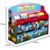 imageDelta Children Deluxe Book ampamp Toy Organizer Disney Minnie MouseDisney Mickey Mouse