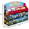imageDelta Children Deluxe Book ampamp Toy Organizer Disney Minnie MouseDisney Mickey Mouse