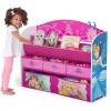 imageDelta Children Deluxe Book ampamp Toy Organizer Disney Minnie MouseDisney PrincessPink