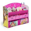 imageDelta Children Deluxe Book ampamp Toy Organizer Disney Minnie MouseDisney PrincessPink