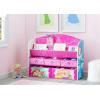 imageDelta Children Deluxe Book ampamp Toy Organizer Disney Minnie MouseDisney PrincessPink