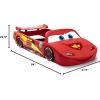 imageDelta Children DisneyPixar Cars Lightning McQueen ToddlerToTwin Bed with Toy Box by Delta ChildrenBed
