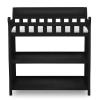 imageDelta Children Eclipse Changing Table with Changing Pad WhiteEbony Black