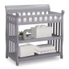 imageDelta Children Eclipse Changing Table with Changing Pad WhiteGrey