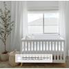 imageDelta Children Essex 4in1 Convertible Baby Crib Bianca White with Natural LegsBianca White