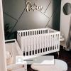 imageDelta Children Essex 4in1 Convertible Baby Crib Bianca White with Natural LegsBianca White
