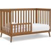 imageDelta Children Essex 4in1 Convertible Baby Crib Bianca White with Natural LegsChestnut