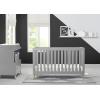 imageDelta Children Essex 4in1 Convertible Baby Crib Bianca White with Natural LegsGrey