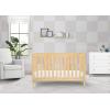 imageDelta Children Essex 4in1 Convertible Baby Crib Bianca White with Natural LegsNatural