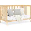 imageDelta Children Essex 4in1 Convertible Baby Crib Bianca White with Natural LegsNatural
