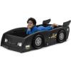 imageDelta Children Grand Prix Race Car ToddlertoTwin Bed RedBlack