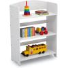 imageDelta Children MySize Bookshelf  Greenguard Gold Certified GreyBianca White