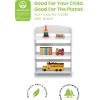 imageDelta Children MySize Bookshelf  Greenguard Gold Certified GreyBianca White