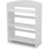 imageDelta Children MySize Bookshelf  Greenguard Gold Certified GreyBianca White