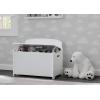 imageDelta Children MySize Deluxe Toy Box Deep BlueBianca White