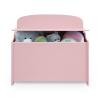 imageDelta Children MySize Deluxe Toy Box Deep BlueDusty Rose
