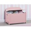imageDelta Children MySize Deluxe Toy Box Deep BlueDusty Rose