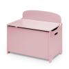 imageDelta Children MySize Deluxe Toy Box Deep BlueDusty Rose