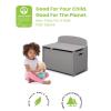 imageDelta Children MySize Deluxe Toy Box Deep BlueGrey