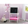 imageDelta Children MySize Kids DoubleSided Storage Easel Ideal for Arts ampamp Crafts Drawing Homeschooling and More Bianca WhiteBianca White